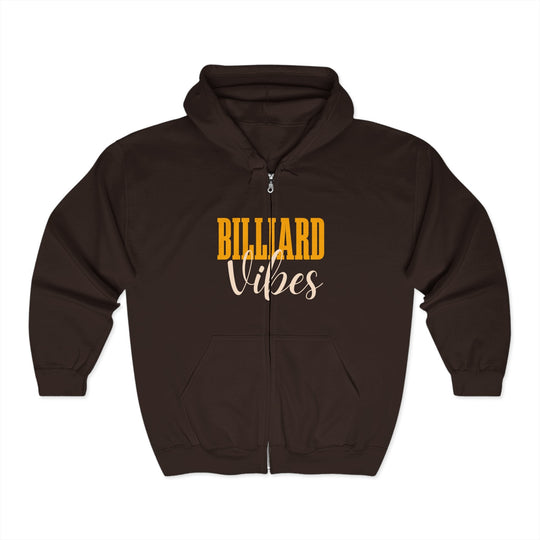 Billiard Vibes - Full Zip Hoodie - BFLY BILLIARDS