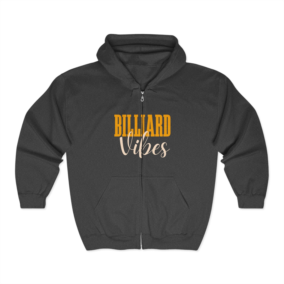 Billiard Vibes - Full Zip Hoodie - BFLY BILLIARDS