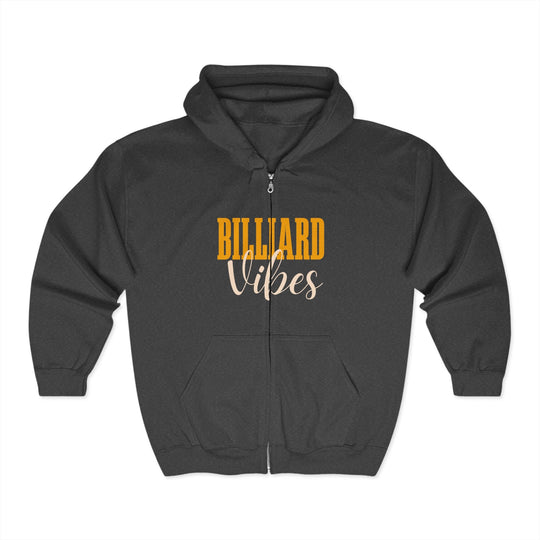 Billiard Vibes - Full Zip Hoodie - BFLY BILLIARDS