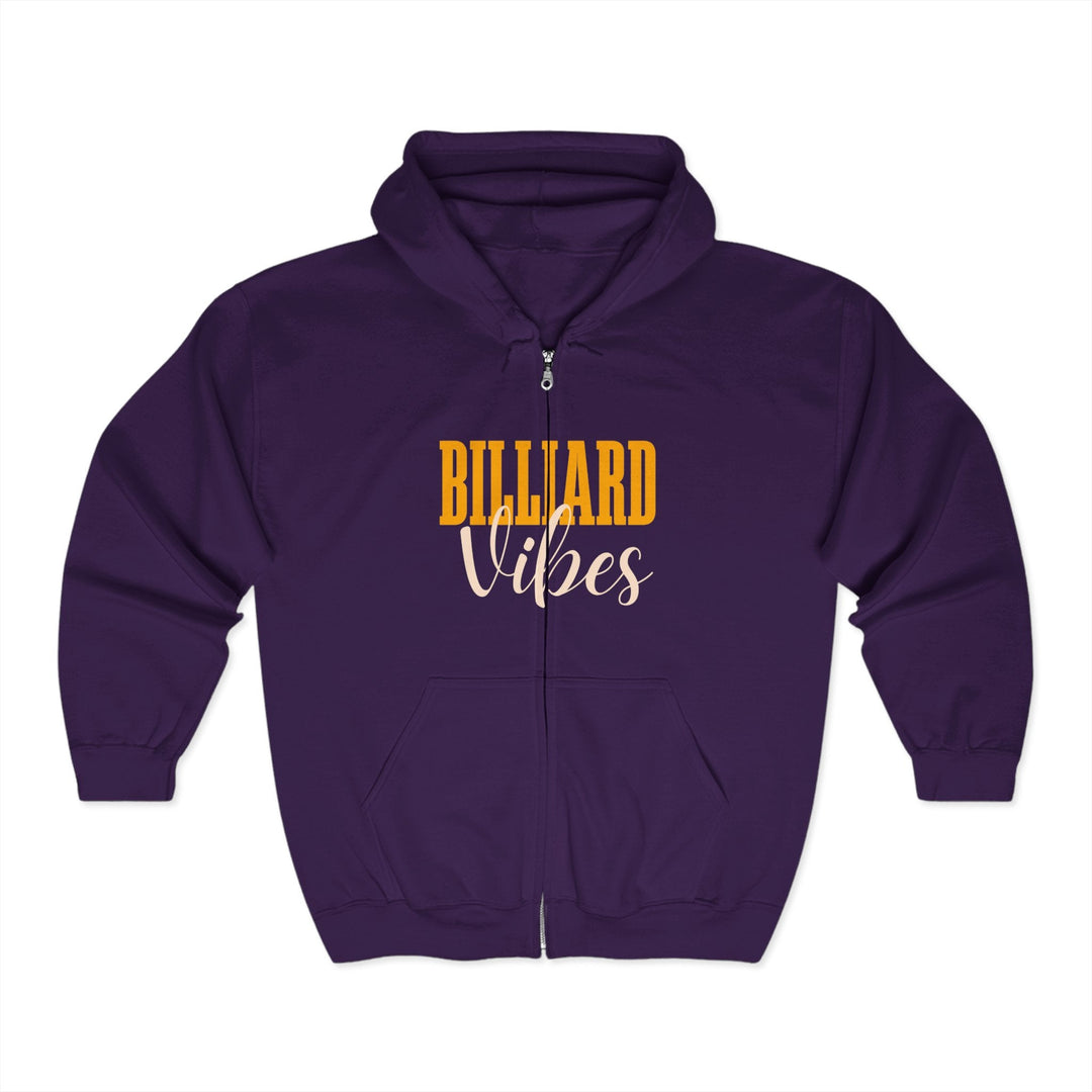Billiard Vibes - Full Zip Hoodie - BFLY BILLIARDS