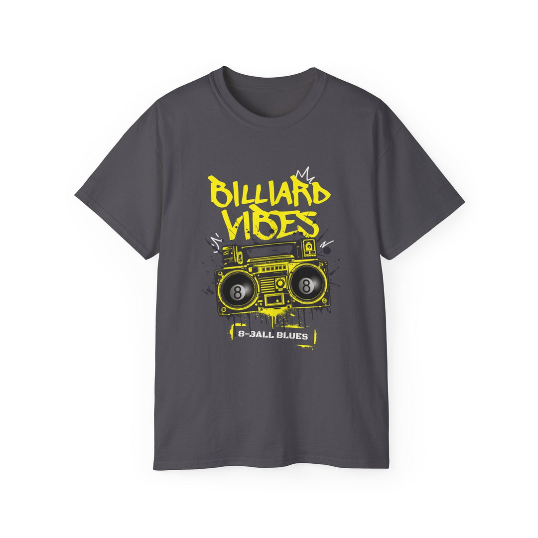 Billiard Vibes Radio - 8 - Ball Blues - Unisex Cotton T-Shirt - BFLY BILLIARDS
