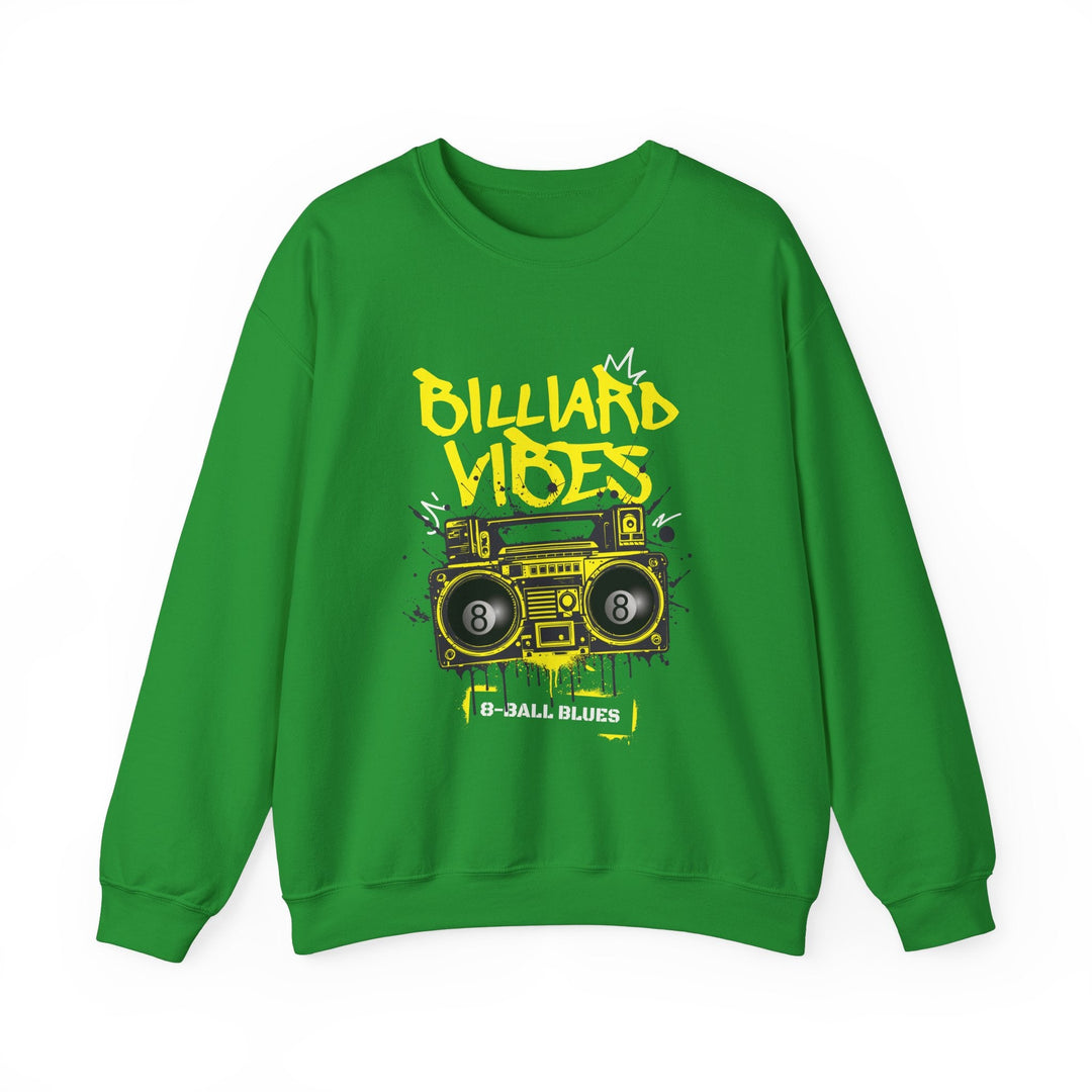 Billiard Vibes Radio - 8 - Ball Blues - Unisex Crewneck Sweatshirt - BFLY BILLIARDS
