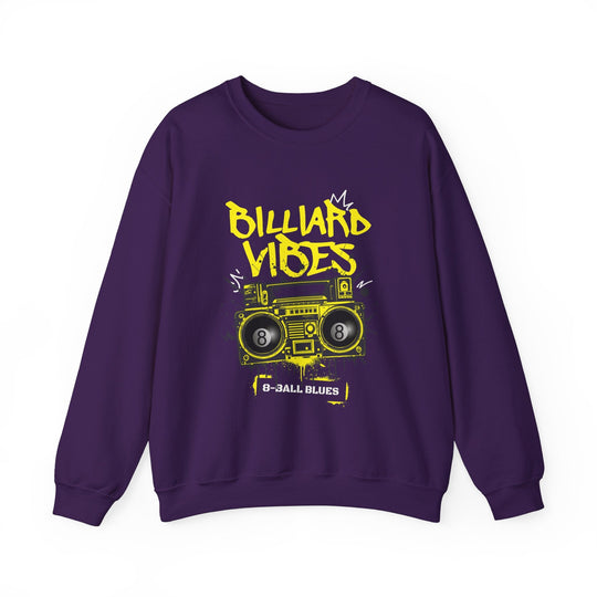 Billiard Vibes Radio - 8 - Ball Blues - Unisex Crewneck Sweatshirt - BFLY BILLIARDS