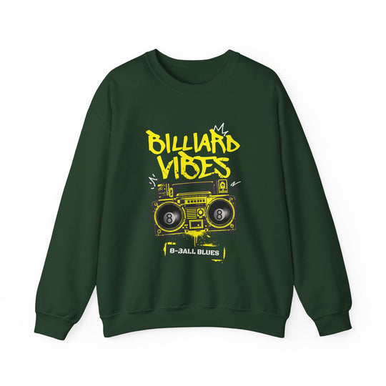 Billiard Vibes Radio - 8 - Ball Blues - Unisex Crewneck Sweatshirt - BFLY BILLIARDS