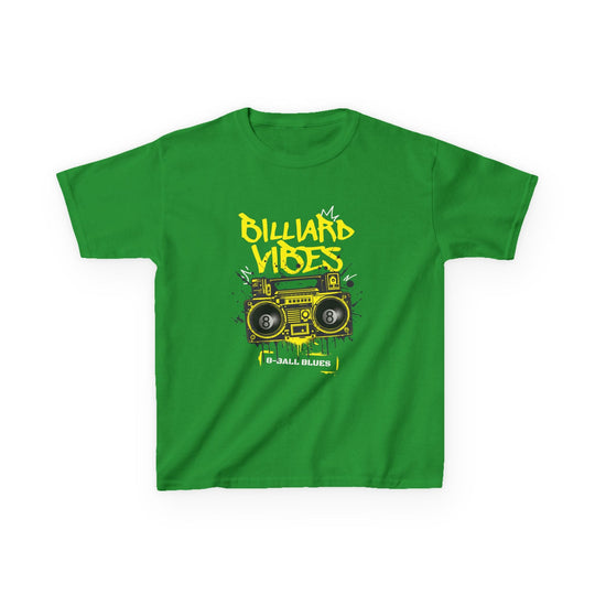 Billiard Vibes Radio - 8 - Ball Blues - Youth Cotton Tee - BFLY BILLIARDS