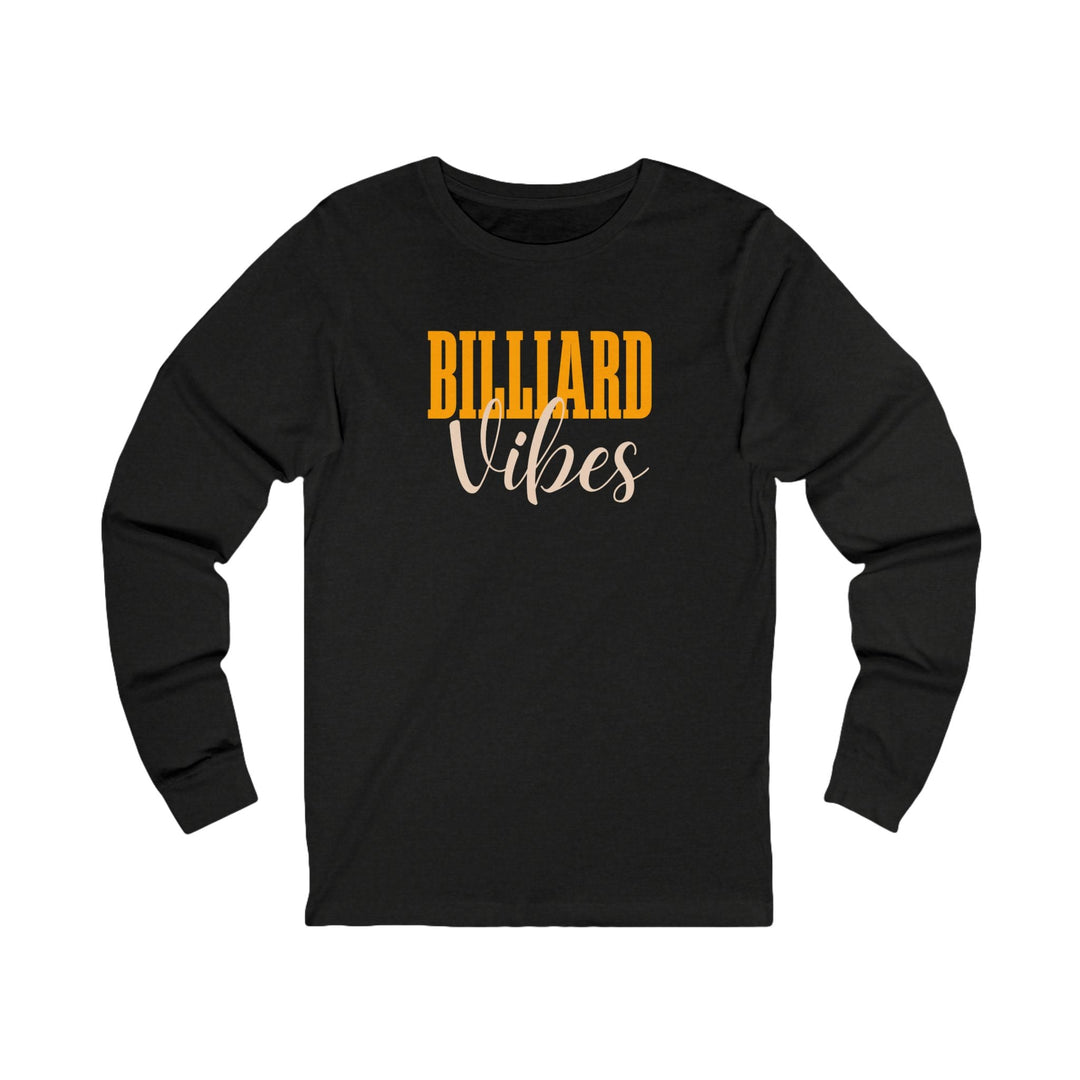 Billiard Vibes - Unisex Long Sleeve Tee - BFLY BILLIARDS