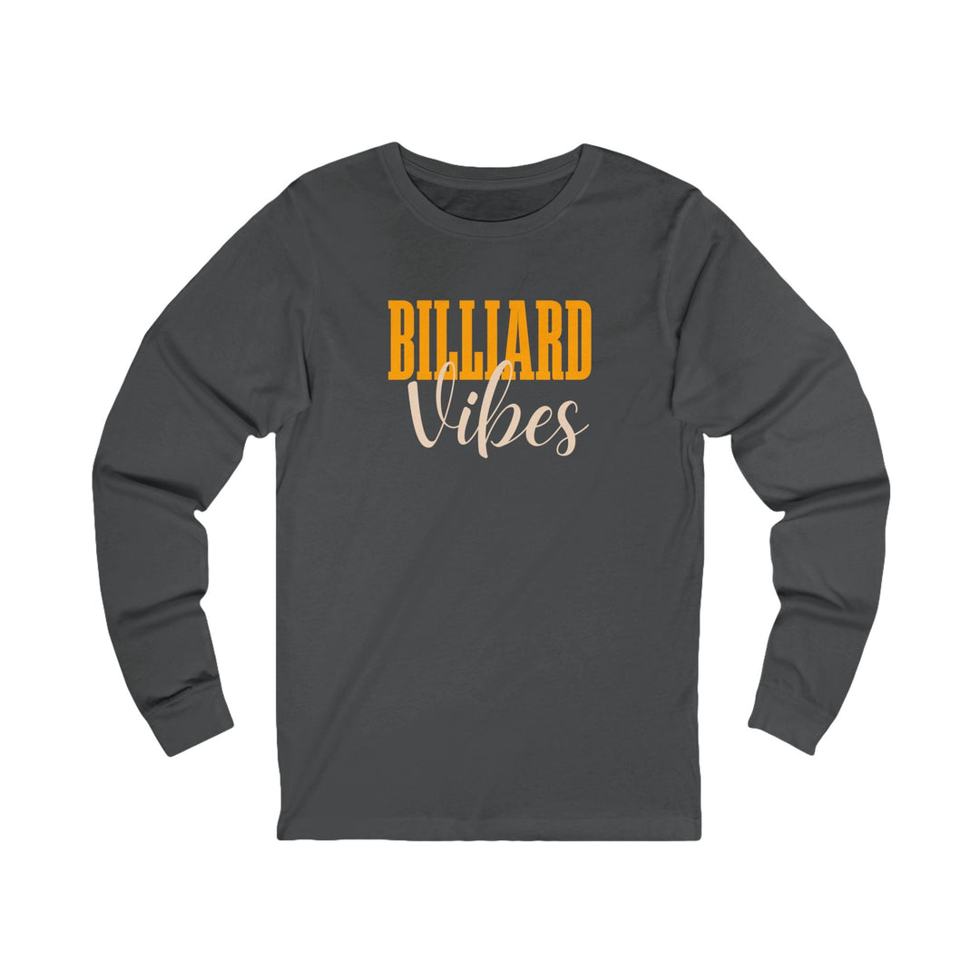 Billiard Vibes - Unisex Long Sleeve Tee - BFLY BILLIARDS