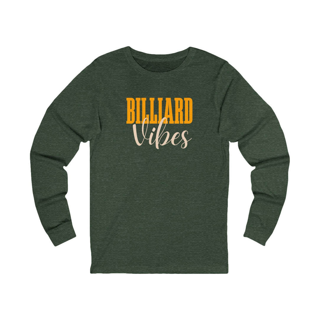 Billiard Vibes - Unisex Long Sleeve Tee - BFLY BILLIARDS