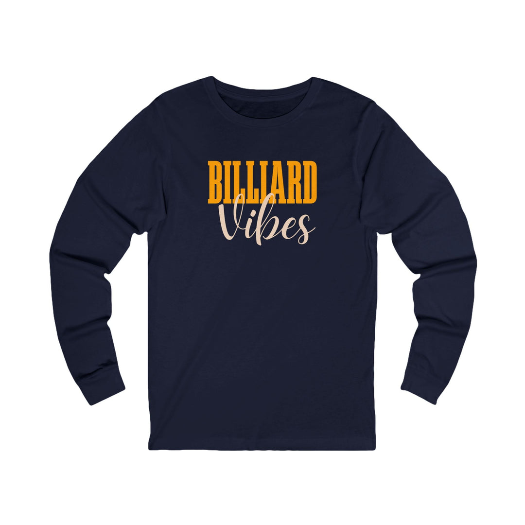 Billiard Vibes - Unisex Long Sleeve Tee - BFLY BILLIARDS