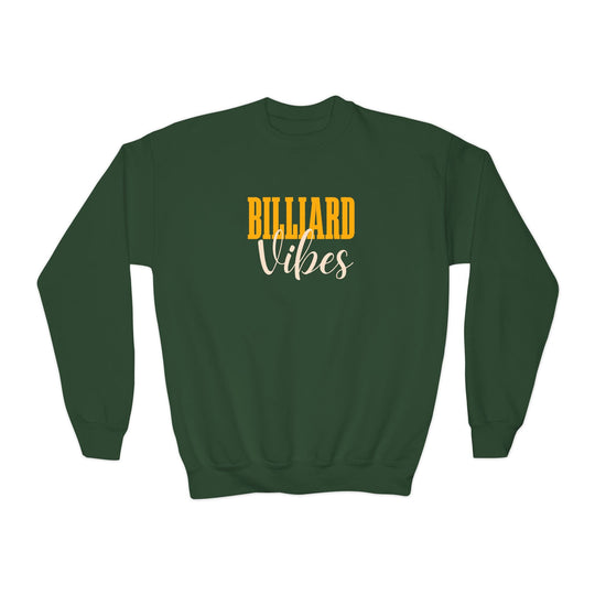 Billiard Vibes - Unisex Youth Crewneck Sweatshirt - BFLY BILLIARDS