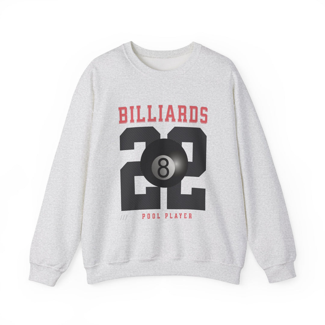 Billiards - 22 - Pool Player - Unisex Crewneck Sweatshirt - BFLY BILLIARDS