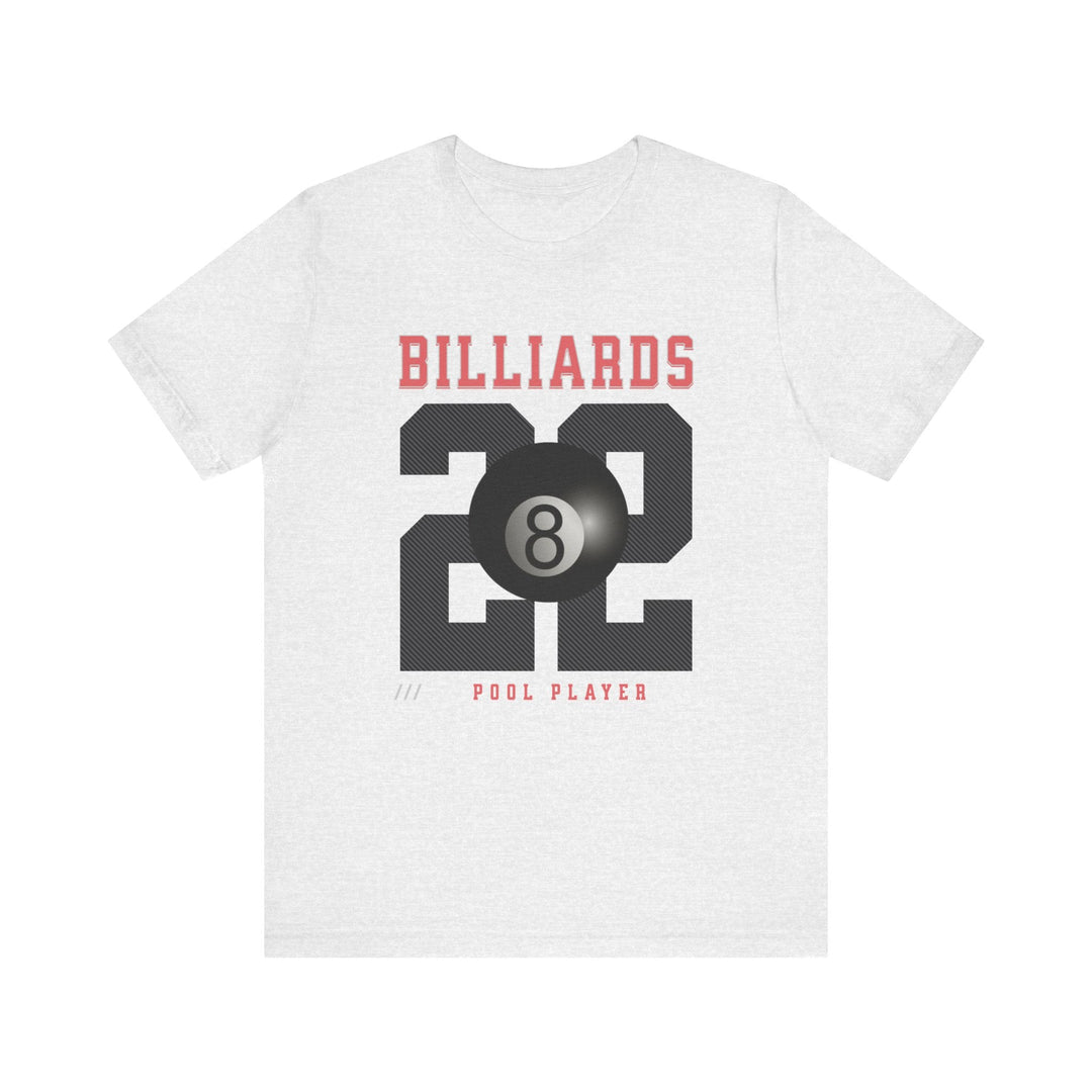 Billiards - 22 - Pool Player - Unisex Softstyle Tee - BFLY BILLIARDS