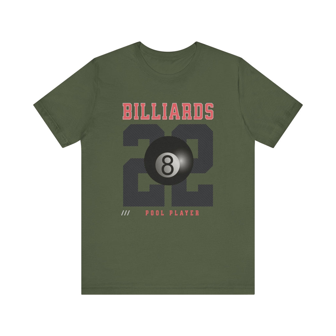 Billiards - 22 - Pool Player - Unisex Softstyle Tee - BFLY BILLIARDS