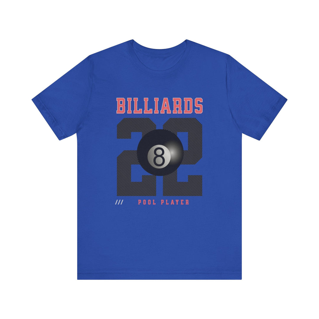 Billiards - 22 - Pool Player - Unisex Softstyle Tee - BFLY BILLIARDS