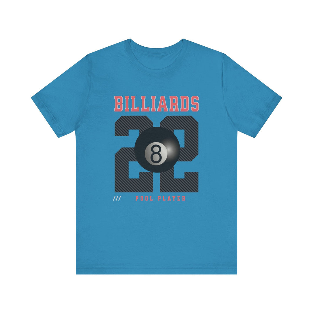 Billiards - 22 - Pool Player - Unisex Softstyle Tee - BFLY BILLIARDS