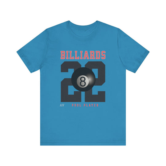 Billiards - 22 - Pool Player - Unisex Softstyle Tee - BFLY BILLIARDS