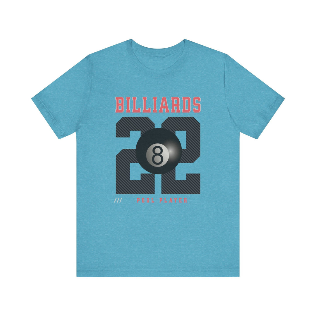 Billiards - 22 - Pool Player - Unisex Softstyle Tee - BFLY BILLIARDS