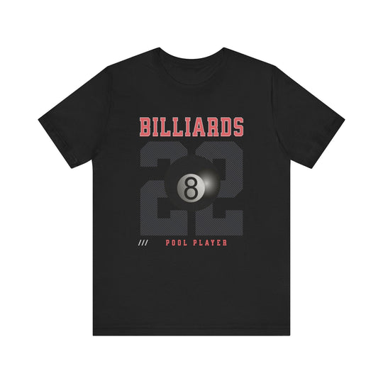 Billiards - 22 - Pool Player - Unisex Softstyle Tee - BFLY BILLIARDS