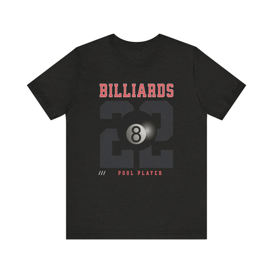 Billiards - 22 - Pool Player - Unisex Softstyle Tee - BFLY BILLIARDS