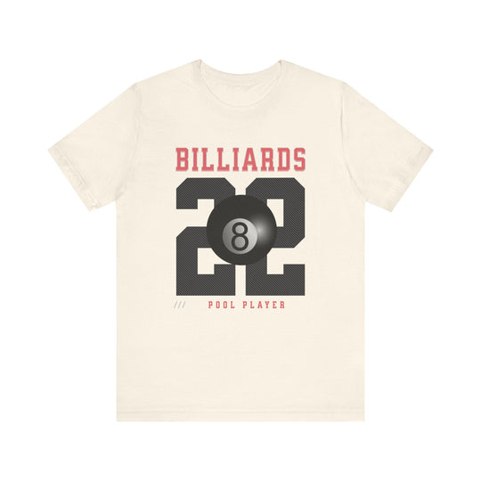 Billiards - 22 - Pool Player - Unisex Softstyle Tee - BFLY BILLIARDS