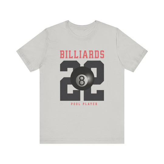 Billiards - 22 - Pool Player - Unisex Softstyle Tee - BFLY BILLIARDS