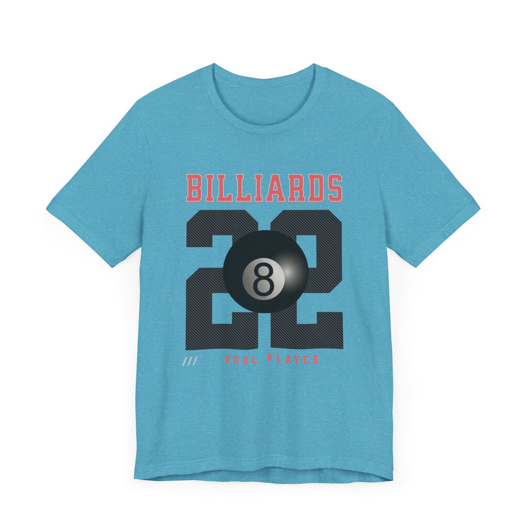 Billiards - 22 - Pool Player - Unisex Softstyle Tee - BFLY BILLIARDS