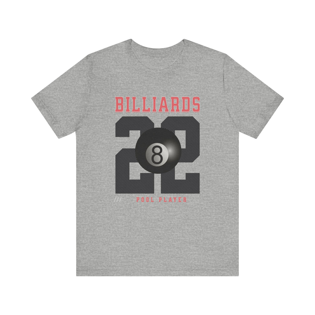 Billiards - 22 - Pool Player - Unisex Softstyle Tee - BFLY BILLIARDS