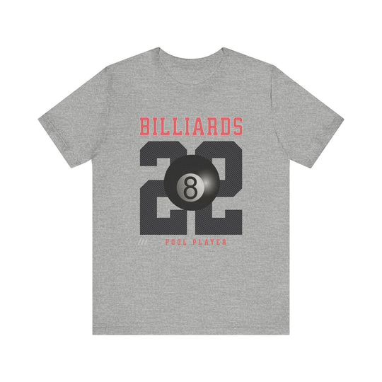Billiards - 22 - Pool Player - Unisex Softstyle Tee - BFLY BILLIARDS