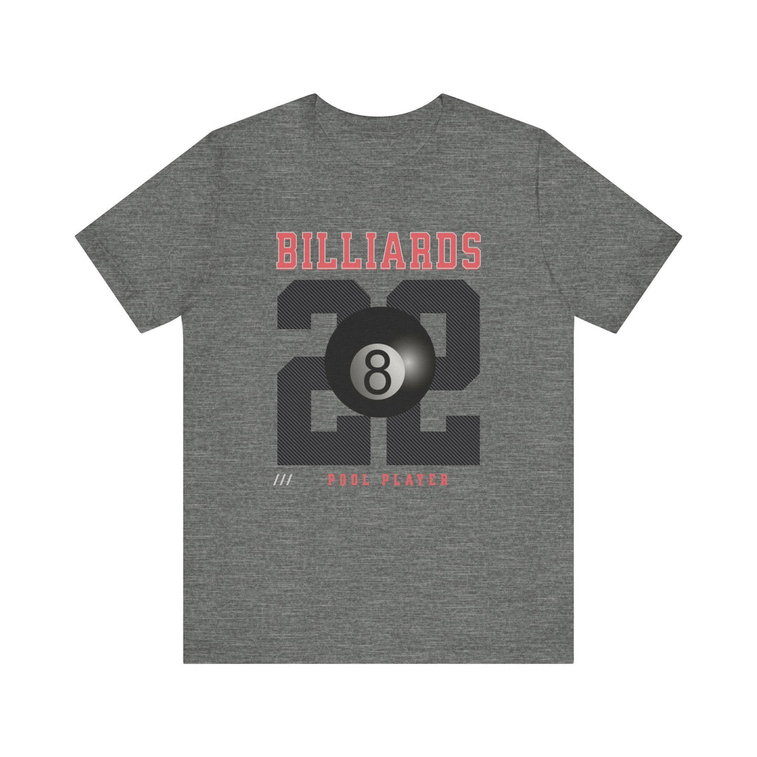 Billiards - 22 - Pool Player - Unisex Softstyle Tee - BFLY BILLIARDS