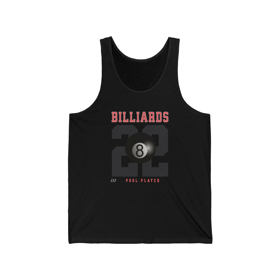 Billiards - 22 - Pool Player - Unisex Tank Top - BFLY BILLIARDS