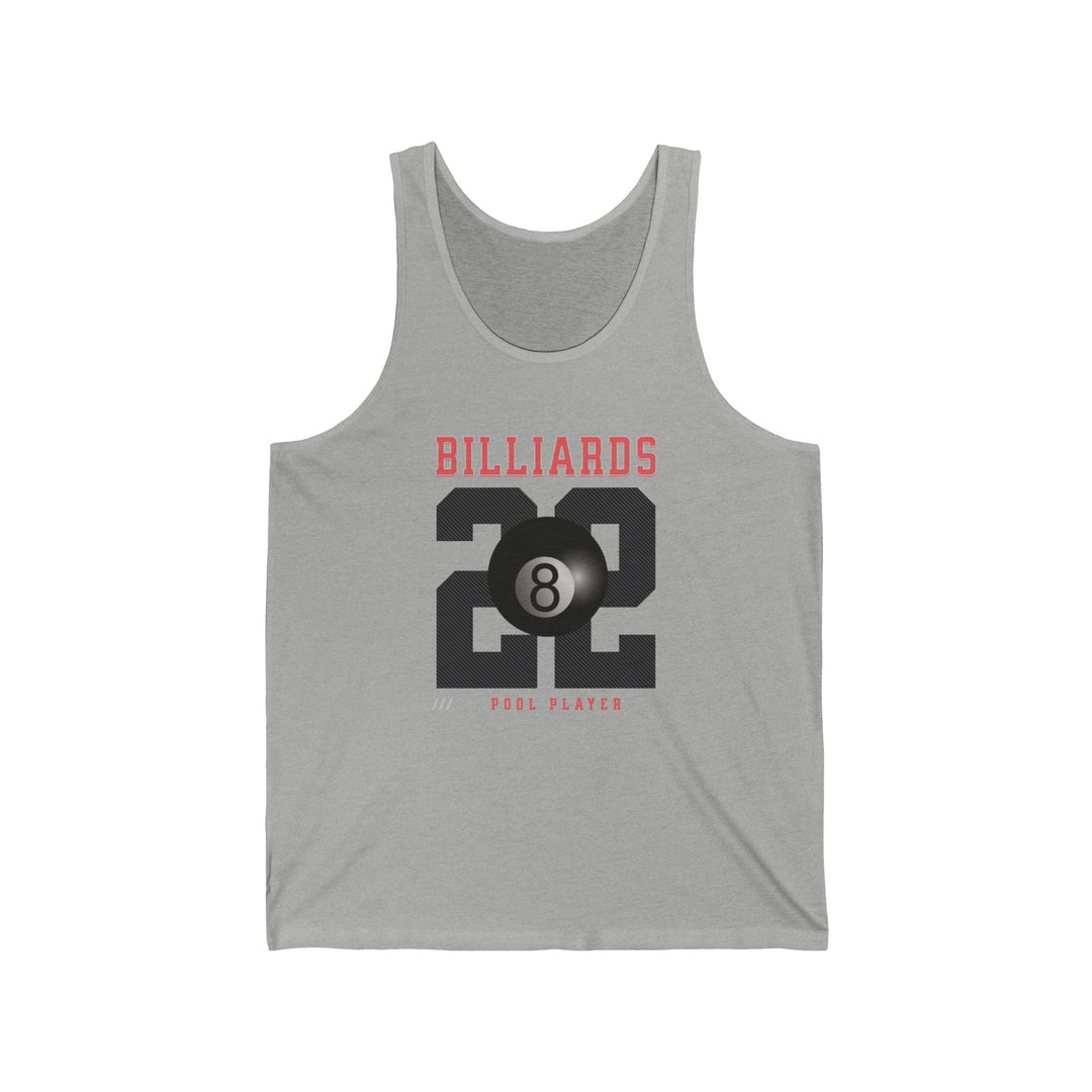 Billiards - 22 - Pool Player - Unisex Tank Top - BFLY BILLIARDS