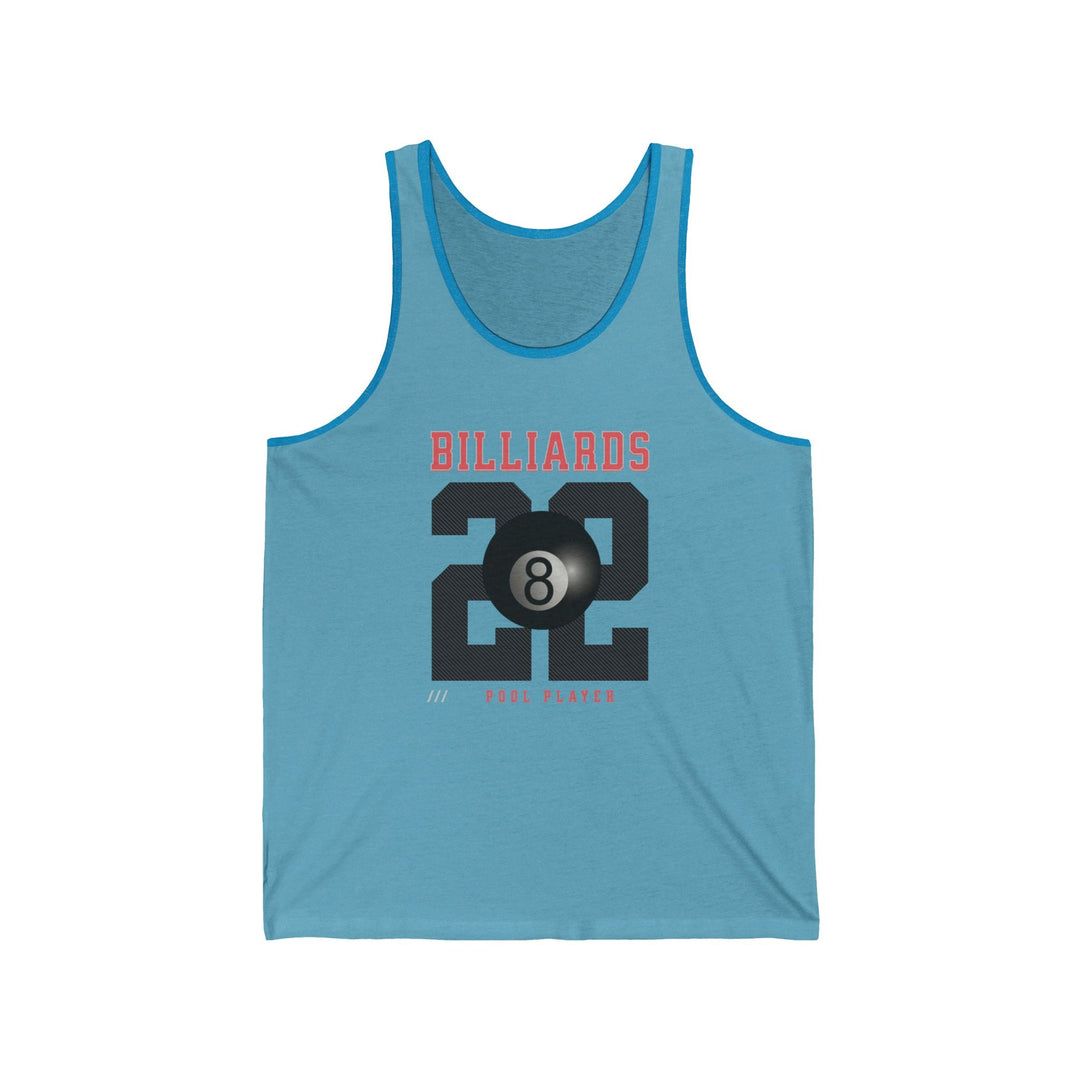 Billiards - 22 - Pool Player - Unisex Tank Top - BFLY BILLIARDS
