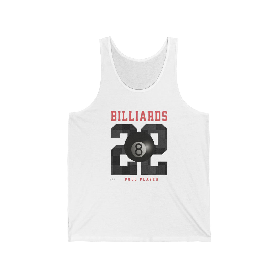 Billiards - 22 - Pool Player - Unisex Tank Top - BFLY BILLIARDS