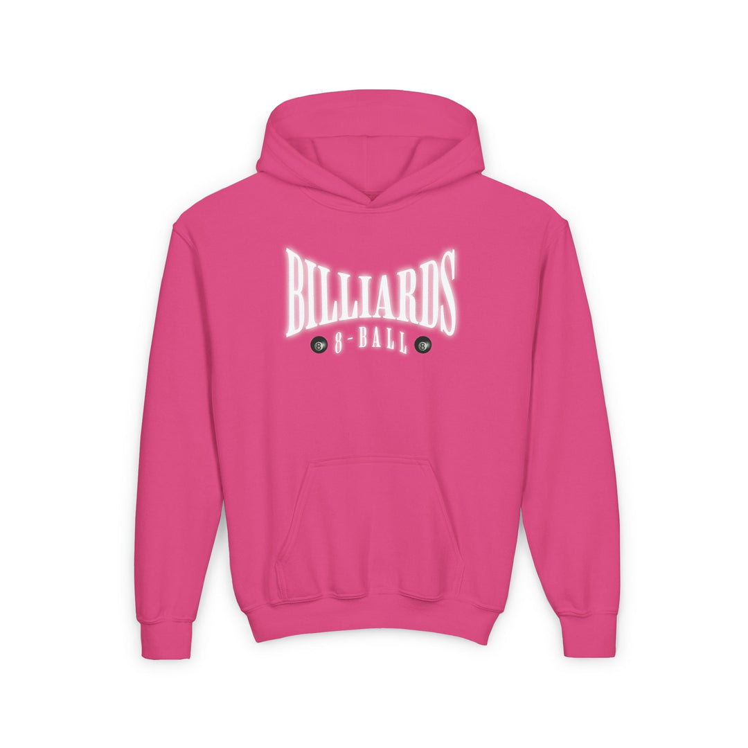 Billiards - 8 Ball - Unisex Youth Pullover Hoodie - BFLY BILLIARDS