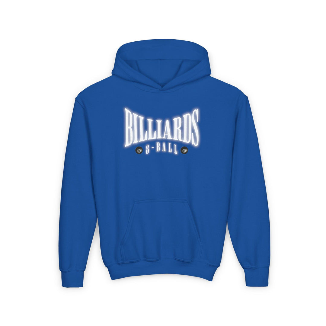 Billiards - 8 Ball - Unisex Youth Pullover Hoodie - BFLY BILLIARDS