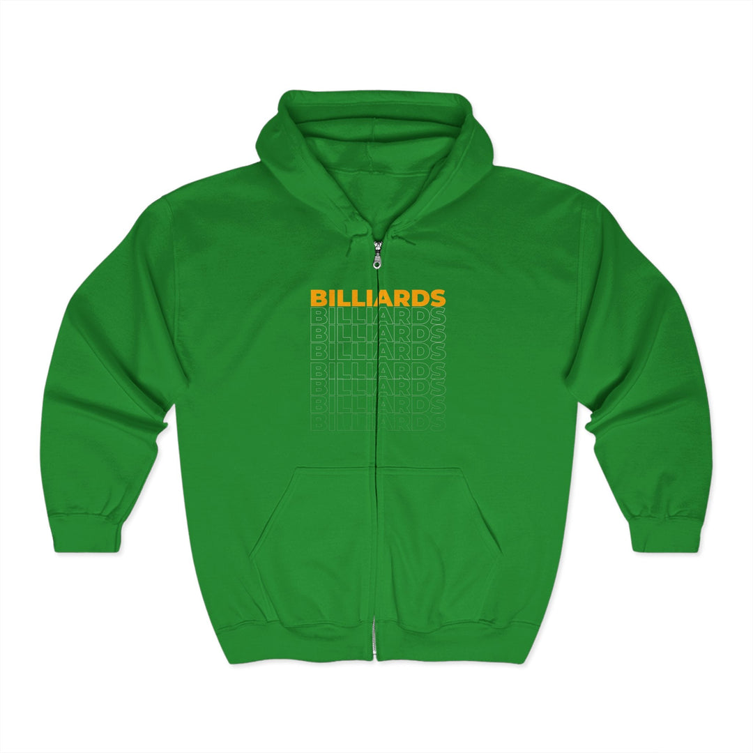 Billiards - Billiards - Billiards - Full Zip Hoodie - BFLY BILLIARDS