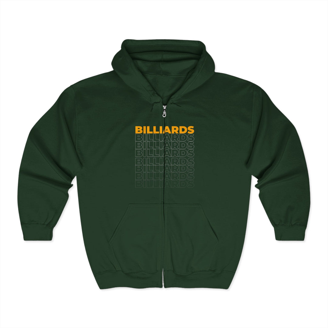 Billiards - Billiards - Billiards - Full Zip Hoodie - BFLY BILLIARDS
