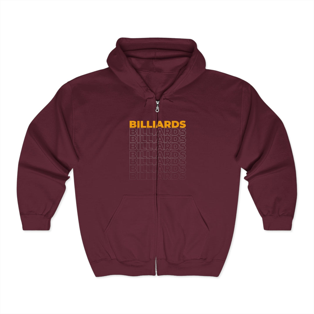 Billiards - Billiards - Billiards - Full Zip Hoodie - BFLY BILLIARDS