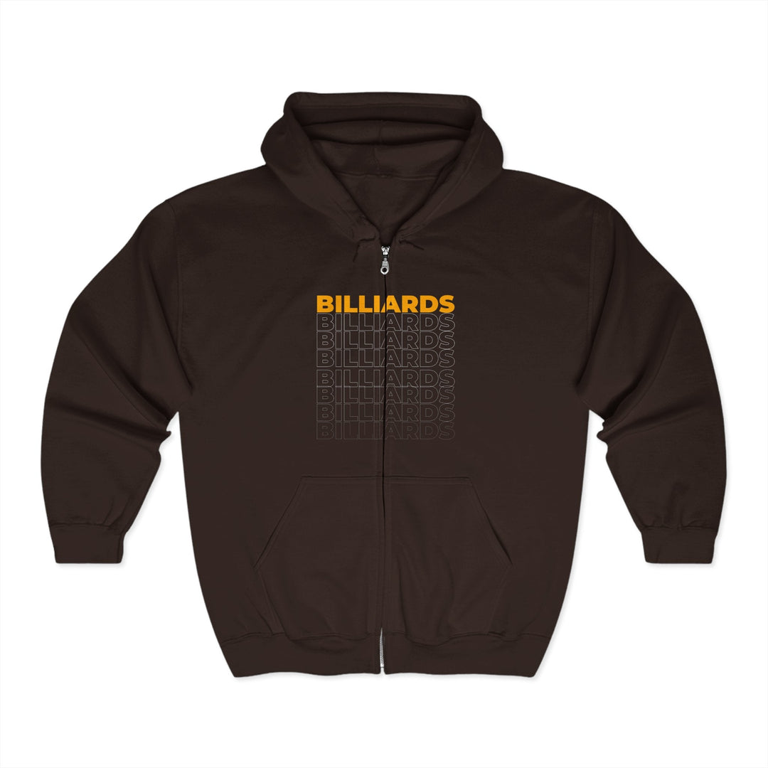 Billiards - Billiards - Billiards - Full Zip Hoodie - BFLY BILLIARDS