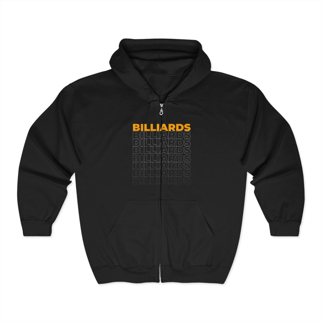 Billiards - Billiards - Billiards - Full Zip Hoodie - BFLY BILLIARDS