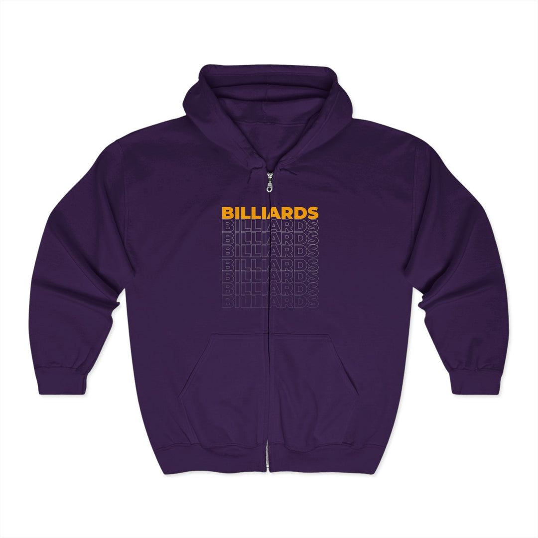 Billiards - Billiards - Billiards - Full Zip Hoodie - BFLY BILLIARDS