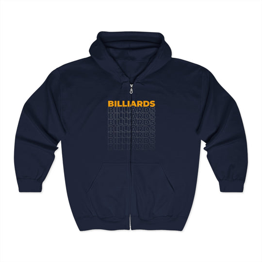 Billiards - Billiards - Billiards - Full Zip Hoodie - BFLY BILLIARDS