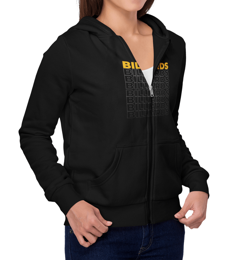 Billiards - Billiards - Billiards - Full Zip Hoodie - BFLY BILLIARDS