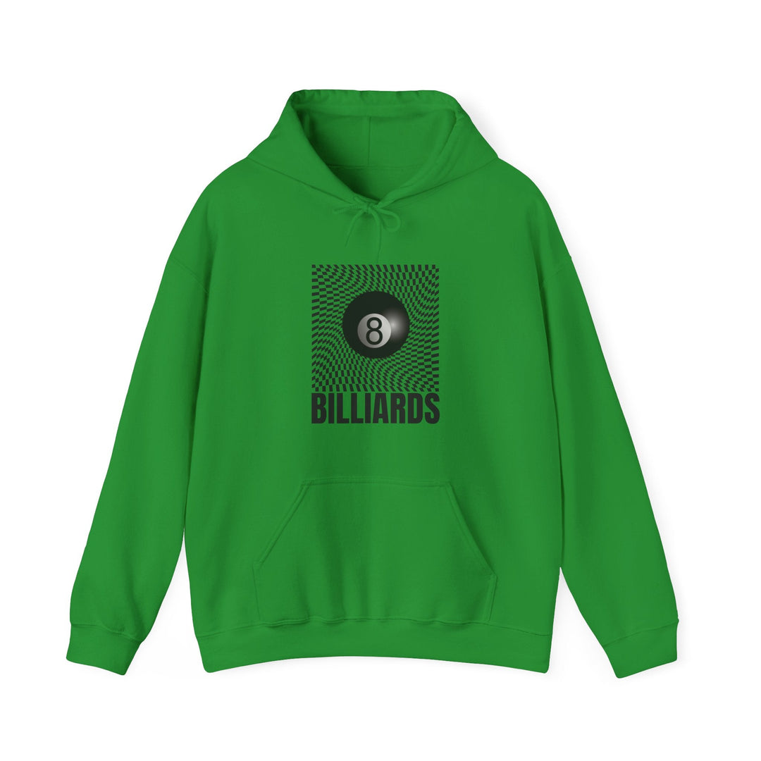 Billiards - Futuristic 8 Ball - Unisex Pullover Hoodie - BFLY BILLIARDS