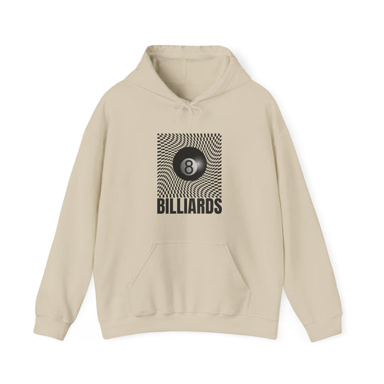 Billiards - Futuristic 8 Ball - Unisex Pullover Hoodie - BFLY BILLIARDS