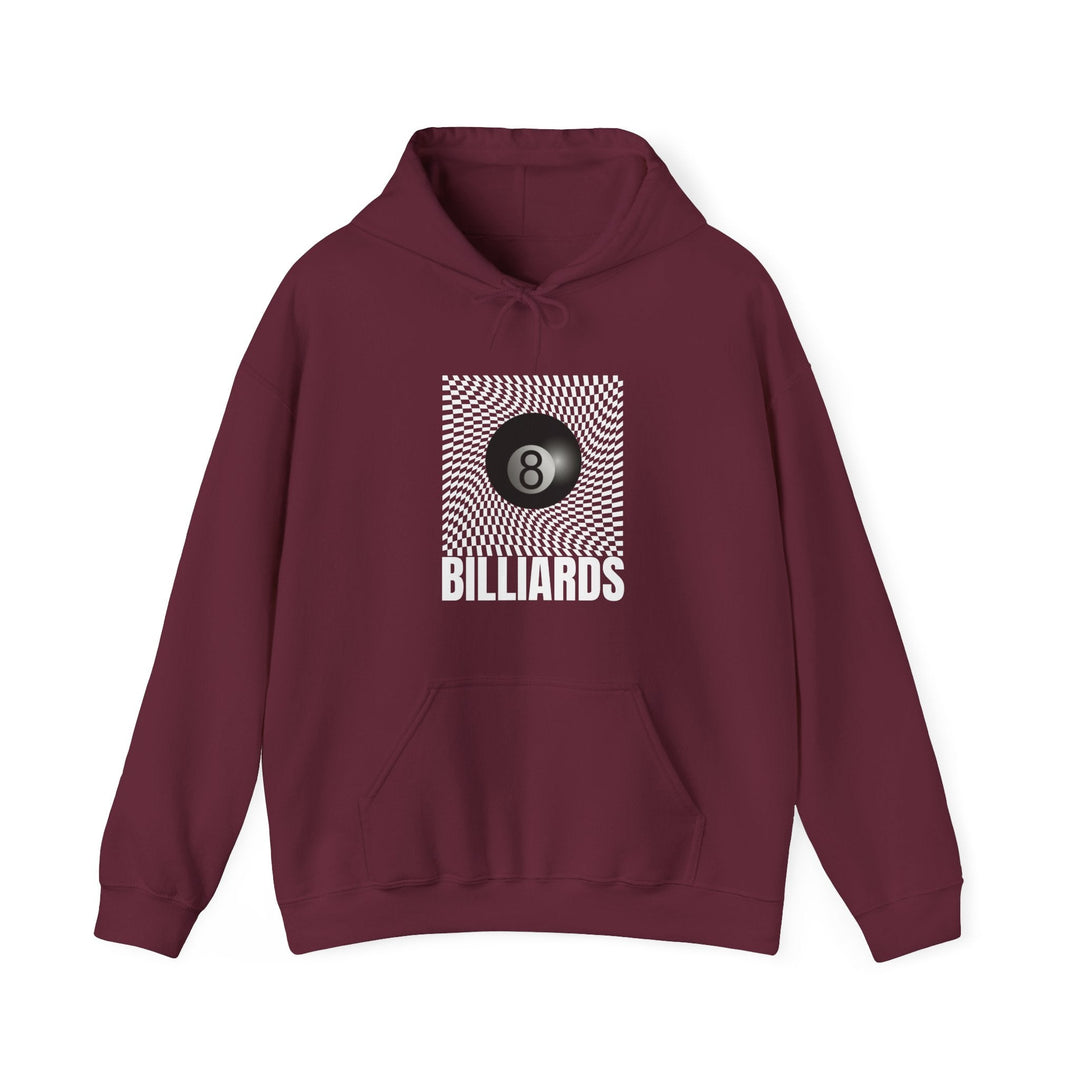 Billiards - Futuristic 8 Ball - Unisex Pullover Hoodie - BFLY BILLIARDS