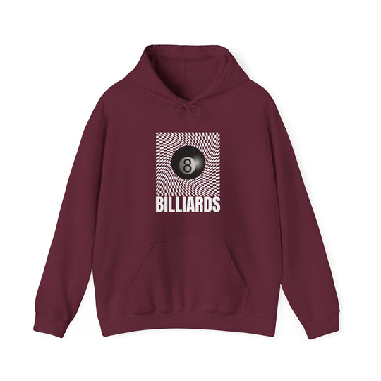 Billiards - Futuristic 8 Ball - Unisex Pullover Hoodie - BFLY BILLIARDS
