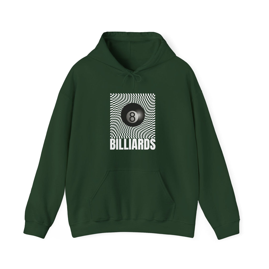 Billiards - Futuristic 8 Ball - Unisex Pullover Hoodie - BFLY BILLIARDS