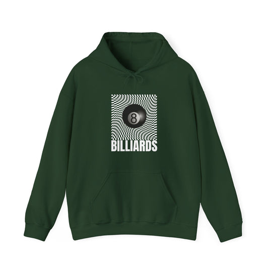 Billiards - Futuristic 8 Ball - Unisex Pullover Hoodie - BFLY BILLIARDS