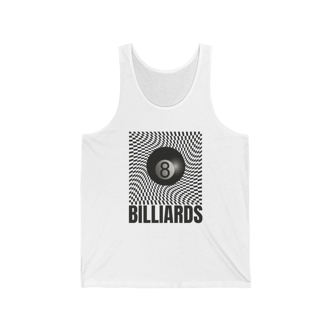 Billiards - Futuristic 8 Ball - Unisex Tank Top - BFLY BILLIARDS